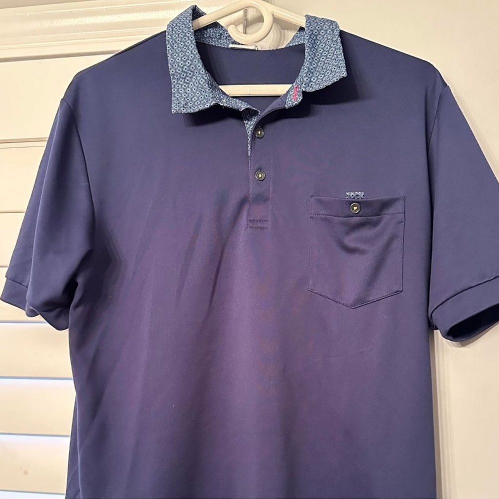 McDonald’s Golf/Polo Shirt With Ronald McDonald Foundation Patch- Size Medium